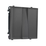 MS655010 Комплект механизма 3-кл выключателя SIGMA Антрацит серый 10A-250V QUANT PRO (SP6550, PR133)