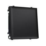 MS801010 Комплект механизма 1-кл выключателя SIGMA Черный матовый 10A-250V QUANT PRO (SP8010, PR101)