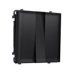 MS805010 Комплект механизма 3-кл выключателя SIGMA Черный матовый 10A-250V QUANT PRO (SP8050, PR133)