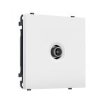 MS833010 Комплект механизма TV розетки оконечной SIGMA Белый мягкое касание 50-870 MHz 1dB QUANT PRO (SP8330, PR202)