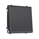 MS901030 Комплект механизма 1-кл перекрестного выключателя SIGMA Графит Мягкое касание 10A-250V QUANT PRO (SP9010, PR112)