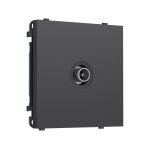 MS913010 Комплект механизма TV розетки оконечной SIGMA Графит Мягкое касание 50-870 MHz 1dB QUANT PRO (SP9130, PR202)