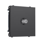 MS913050 Комплект механизма TV розетки SAT SIGMA Графит Мягкое касание 5-2400MHz 3.5dB QUANT PRO (SP9130, PR215)