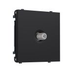 MS993050 Комплект механизма TV розетки SAT SIGMA Черный Мягкое касание 5-2400MHz 3.5dB QUANT PRO (SP9930, PR215)