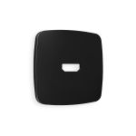 OP8140 Лицевая панель OMEGA (Черный матовый) для HDMI розетки QUANT