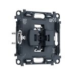 PR113 Механизм 1-клавишного выключателя с самовозвратом 10A-250V QUANT PRO