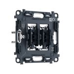 PR129 Механизм 2-клавишного выключателя с самовозвратом 10A-250V QUANT PRO