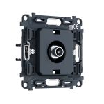PR202 Механизм TV розетки оконечной 50-870 MHz 1dB QUANT PRO