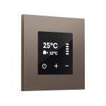 SP6359 Лицевая панель SIGMA (Темная бронза матовый) для сенсорного терморегулятора теплого пола QUANT PRO