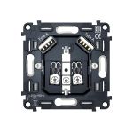VM155 Механизм электрической розетки 2USB A+A 18W (быстрая зарядка) с/з на винтовых зажимах QUANT