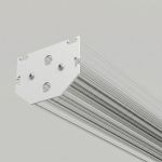 Slim Magnetic Комплект заглушек для шинопровода в натяжной потолок: торцевая и внутренняя белый 85233/00