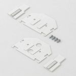 Slim Magnetic Комплект заглушек для шинопровода в натяжной потолок: торцевая и внутренняя белый 85233/00