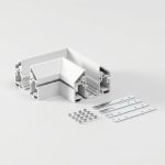 Slim Magnetic Коннектор угловой внутренний для шинопровода в натяжной потолок белый 85204/00 85205/00