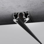 Slim Magnetic Шинопровод в натяжной потолок с декоративными вставками черный (3м) 85242/00 85242/00