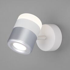 Настенный светильник Eurosvet Oskar 20165/1 LED белый/серебро 9W 4690389143663