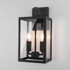 Уличный настенный светильник Elektrostandard Candle D 35150/D черный