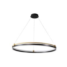 Люстра Crystal Lux FERNANDO FERNANDO SP88W LED D1000 BLACK/GOLD