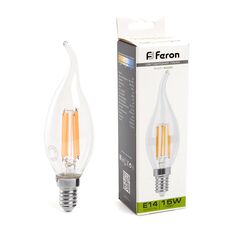 Лампа светодиодная Свеча на ветру Feron LB-718 38263