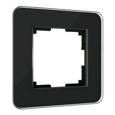 Рамка на 1 пост Elite (черный, стекло) W0012448