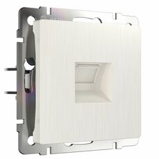 Розетка Ethernet RJ-45 (перламутровый рифленый) W1181013