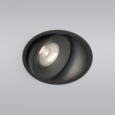 Встраиваемый светодиодный светильник Elektrostandard Slide 6W 4200K чёрный 25083/LED