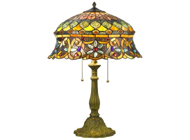 Настольные лампы Velante 884-804-03 Tiffany