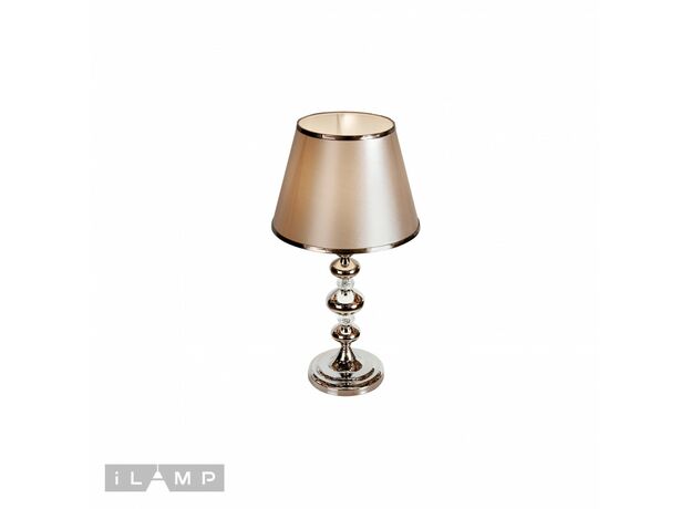 Настольные лампы iLAMP T2401-1 Nickel Brooklyn