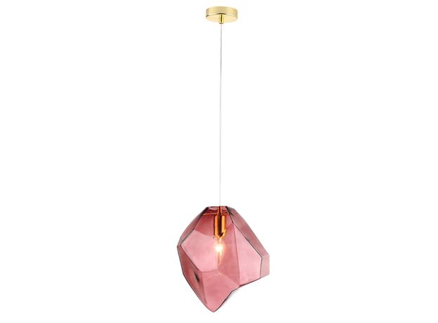 Подвесные светильники Crystal Lux NUESTRO SP1 GOLD/PINK NUESTRO