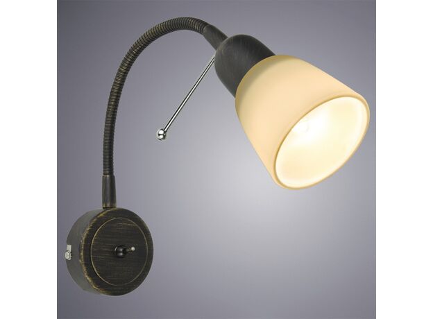 Настенные светильники Arte Lamp A7009AP-1BR Lettura