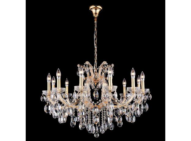 Люстры Crystal Lux HOLLYWOOD SP12 GOLD hollywood
