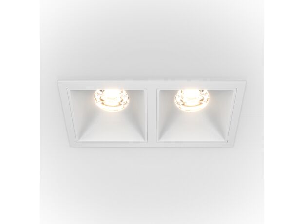 Точечные светильники Maytoni DL043-02-10W4K-SQ-W Alfa LED