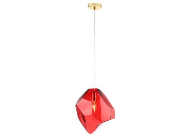 Подвесные светильники Crystal Lux NUESTRO SP1 GOLD/RED NUESTRO