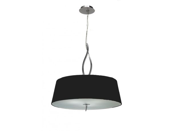 Подвесные светильники Mantra 1912 Ninette chrome - black shade
