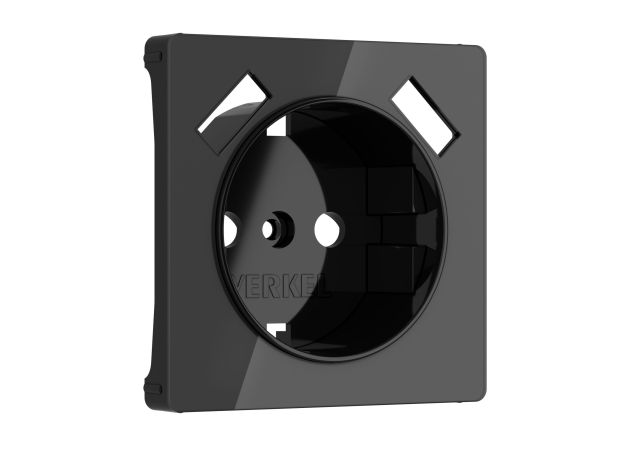 Накладка для розетки USB (черный акрил) W1179548