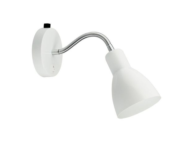 Настенные светильники Arte Lamp A1408AP-1WH Dorm