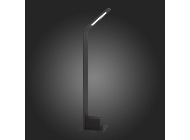 SL094.405.01 Светильник уличный наземный ST-Luce Черный/Черный LED 1*6W 4000K ANSA