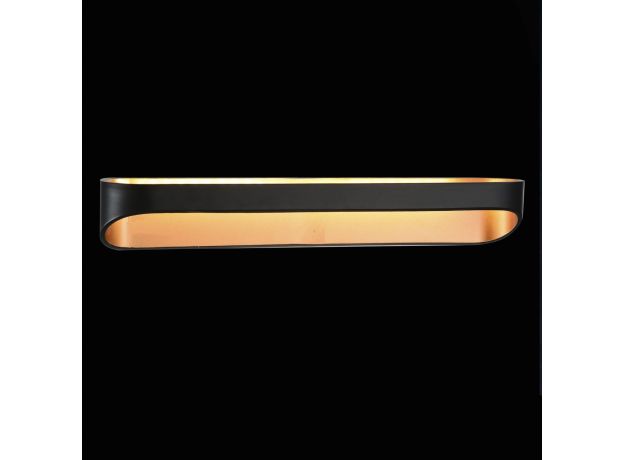 SL582.401.01 Светильник настенный ST-Luce Черный, Золото/Черный, Золото LED 1*12W 4000K Настенные светильники