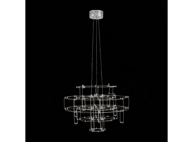 SL798.103.64 Люстра подвесная ST-Luce Хром/Хром LED 64*0,2W 3200K GENETICA