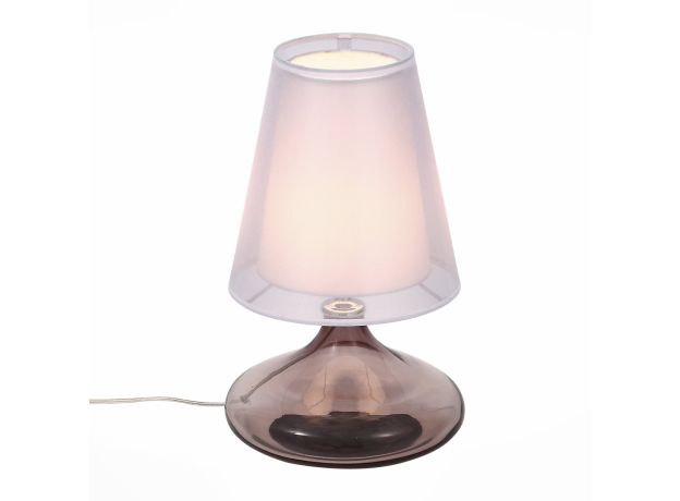 SL974.604.01 Прикроватная лампа ST-Luce Хром, Розовый/Белый E27 1*60W AMPOLLA