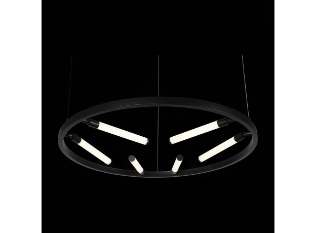 SL393.403.06 Светильник подвесной ST-Luce Черный/Белый LED 6*6W 4000K BISARIA