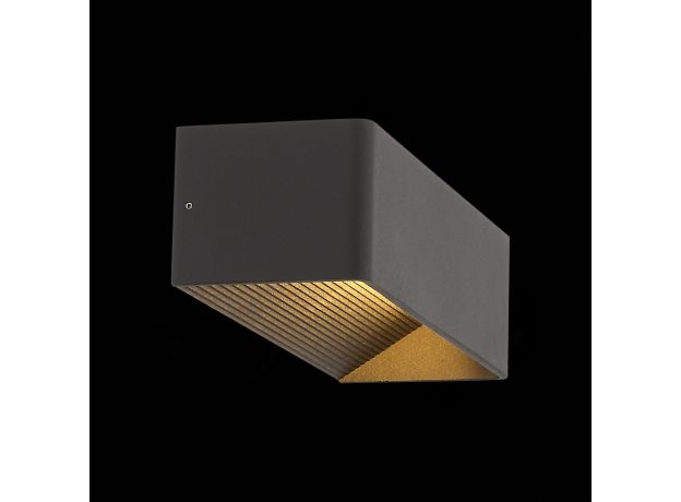 SL455.401.01 Светильник настенный ST-Luce Черный/Черный LED 1*9W 3000K Настенные светильники