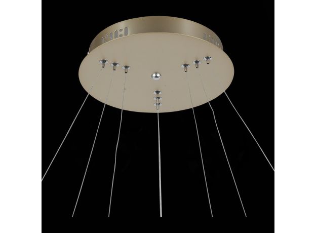 SL904.203.03 Люстра подвесная ST-Luce Золотистый/Белый LED 3*16,6W 4000K ERTO