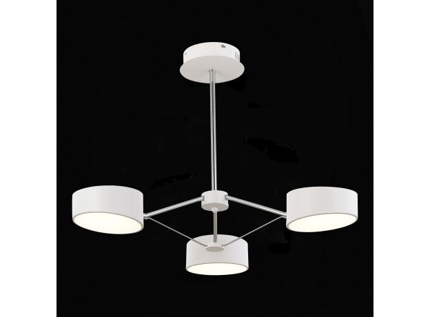 SLE6005-502-03 Светильник потолочный Белый, Хром/Белый LED 3*10W VALLE