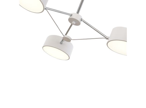 SLE6005-502-03 Светильник потолочный Белый, Хром/Белый LED 3*10W VALLE