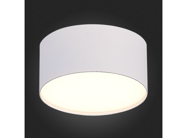ST606.532.12 Светильник потолочный Белый LED 1*12W 3000K 1 080Lm Ra&gt;85 120° IP20 D120xH55 185-265V Накладные светильники