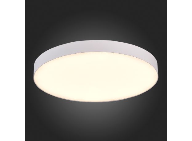 ST606.532.96 Светильник потолочный Белый LED 1*96W 3000K 8 640Lm Ra&gt;85 120° IP20 D600xH55 185-265V Накладные светильники