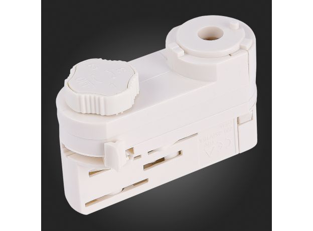 ST030.509.20 Адаптер питания для трехфазного шинопровода ST-Luce Белый Трехфазная трековая система