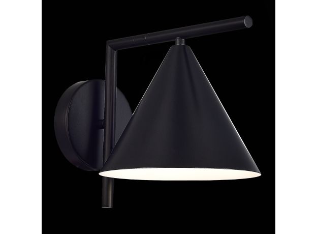 SL1007.401.01 Прикроватная лампа ST-Luce Черный/Черный E27 1*40W DIZZIE