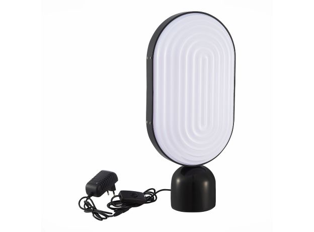 SL1302.404.01 Прикроватная лампа ST-Luce Черный/Белый LED 1*9W 3000K AIRE