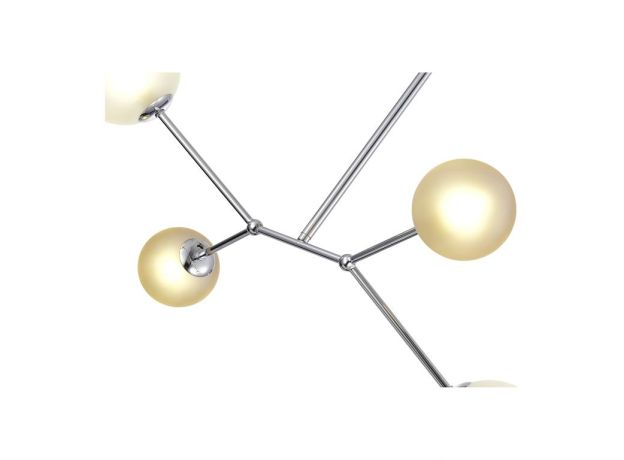 SLE1107-103-04 Светильник подвесной Хром/Белый, Серый G9 4*5W 4000K MALTE